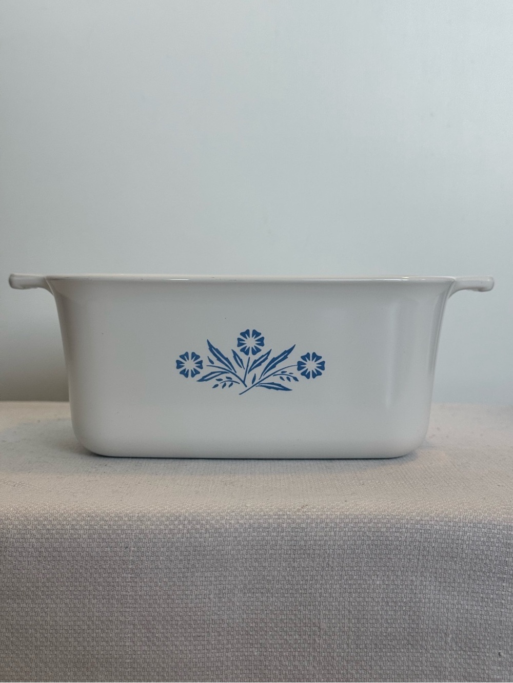 Vintage CorningWare Cornflower Blue 7x5.5x3 Casserole Dish Baking Dish P-4-B